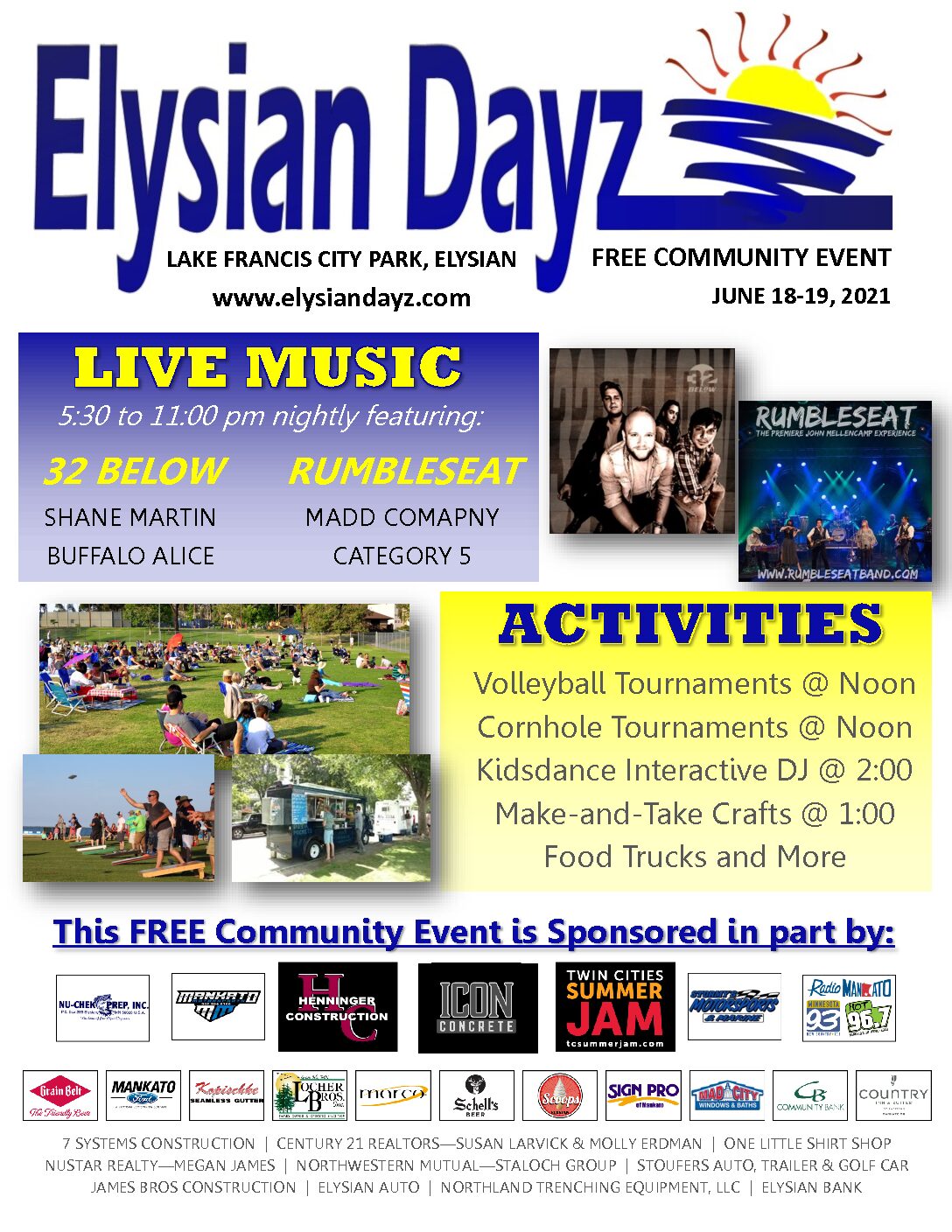 Events City of Elysian, MN