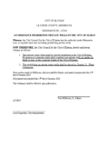 Ordinance 127-24 Prohibit Private Well in City Limits